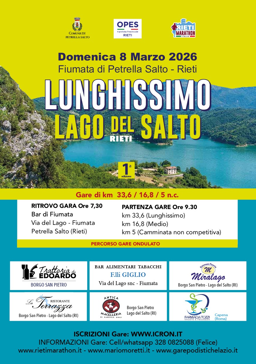 1^ Ed. Lunghissimo Lago del Salto